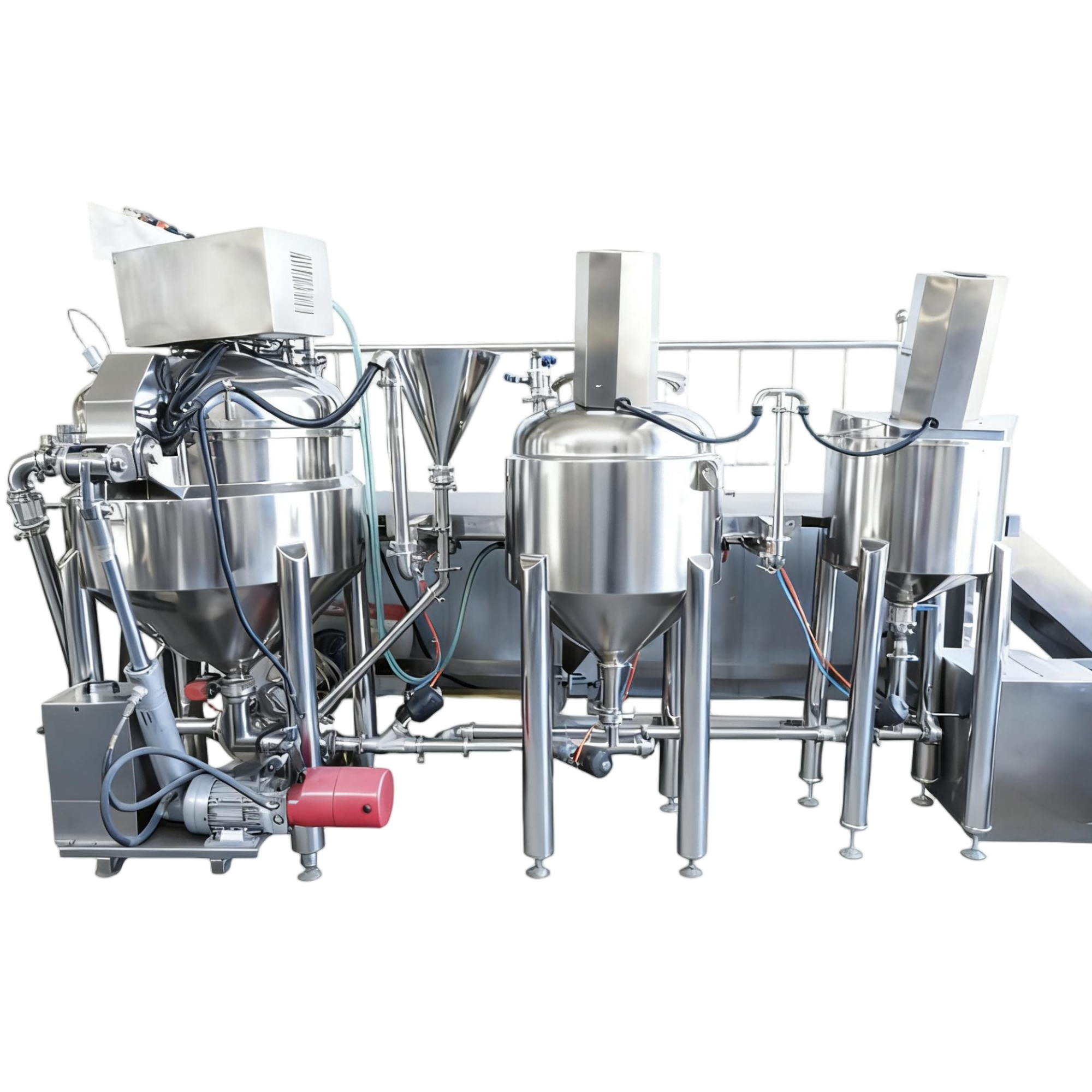 Planta emulsificante al vacío 300L - especializada en la producción de mayonesa
