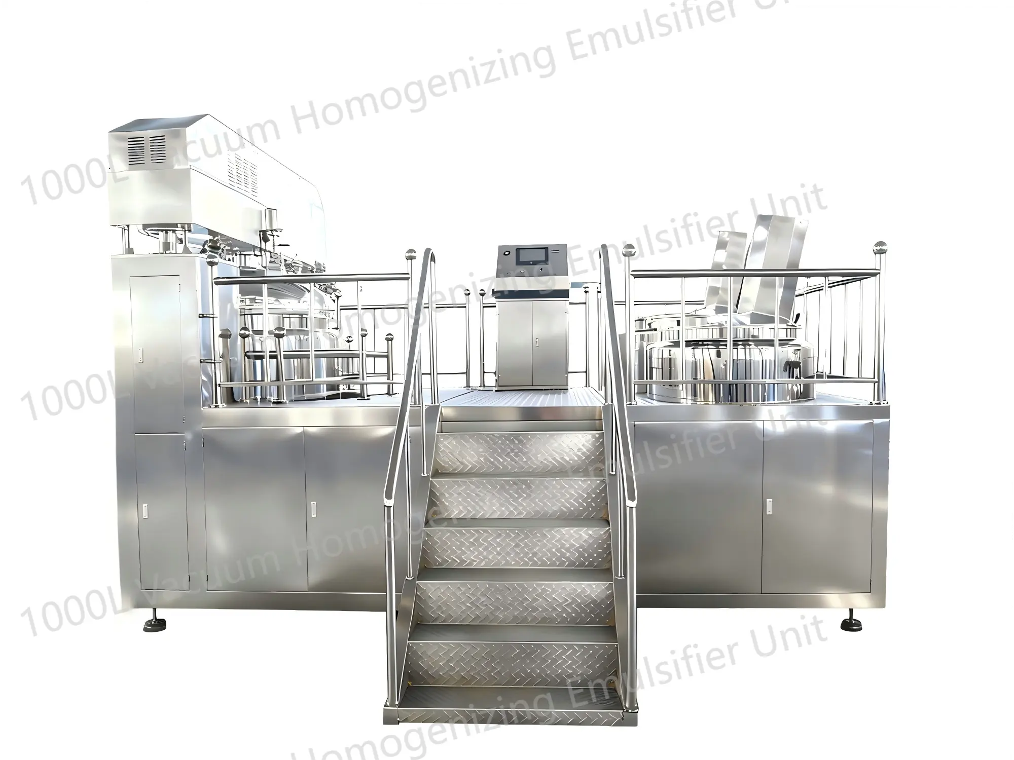 Unidad emulemulde de homogeneial vacío de 1000L